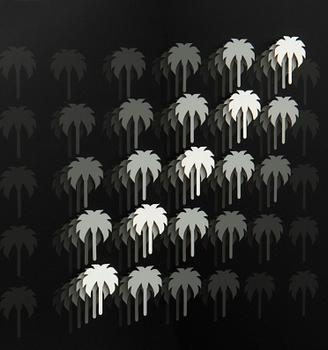 Beck & Jung, "Palm Collage - Grey".