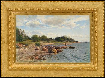 Berndt Lindholm, ON THE SHORE.