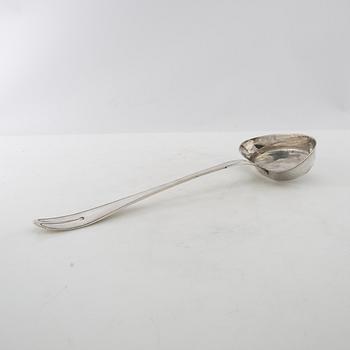 Johan Carlsson, bowl lever, silver, Norrköping, 1836.
