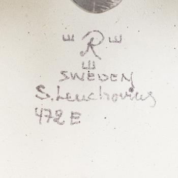 SYLVIA LEUCHOVIUS, a stoneware wall reliefs, Rörstrand, Sweden.