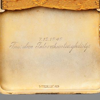 PARTI DIVERSE, 5 delar, silver, b la 1963, tot vikt 270 gram.