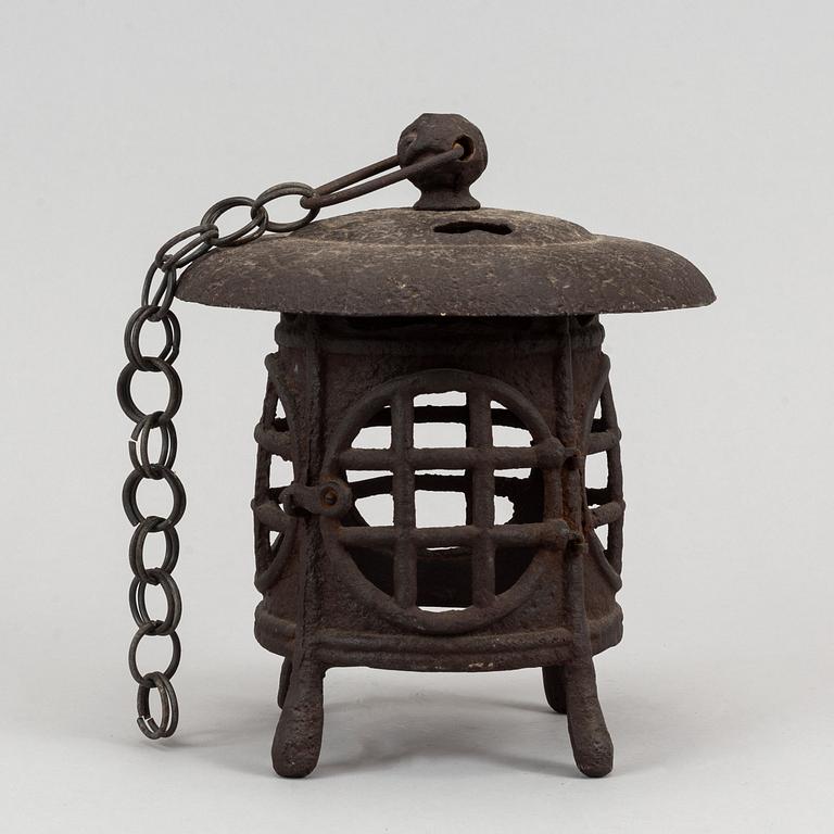 A Japanese lantern, early 20th Century.