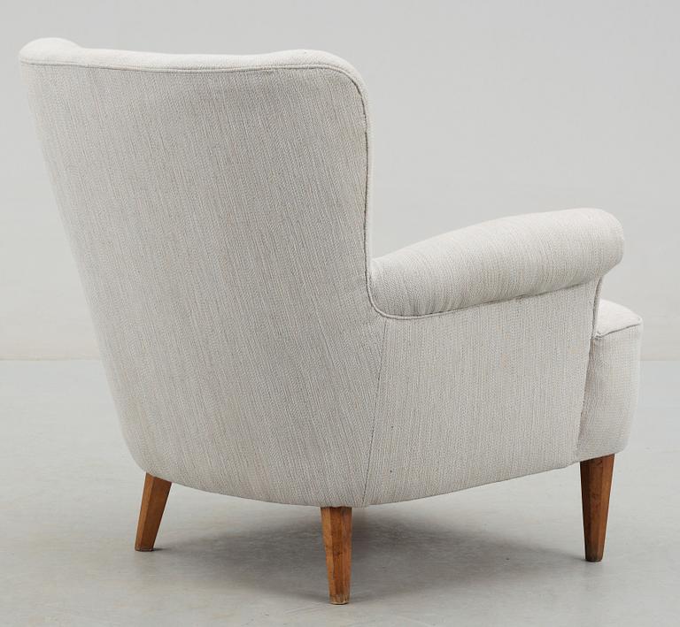 FÅTÖLJ, troligen Carl Malmsten, 1900-talets andra hälft.