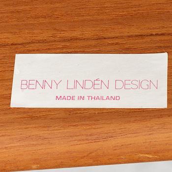 A set of six late 20th Century chairs, Benny Lindén Design.