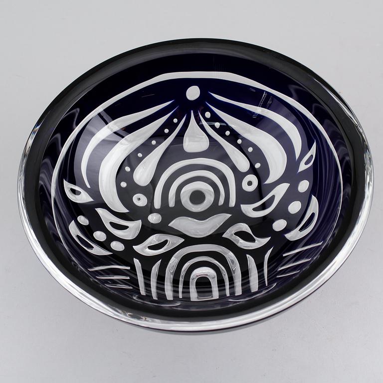 SKÅL, glas, "Baccus", Lars Hellsten, Orrefors Gallery -88.