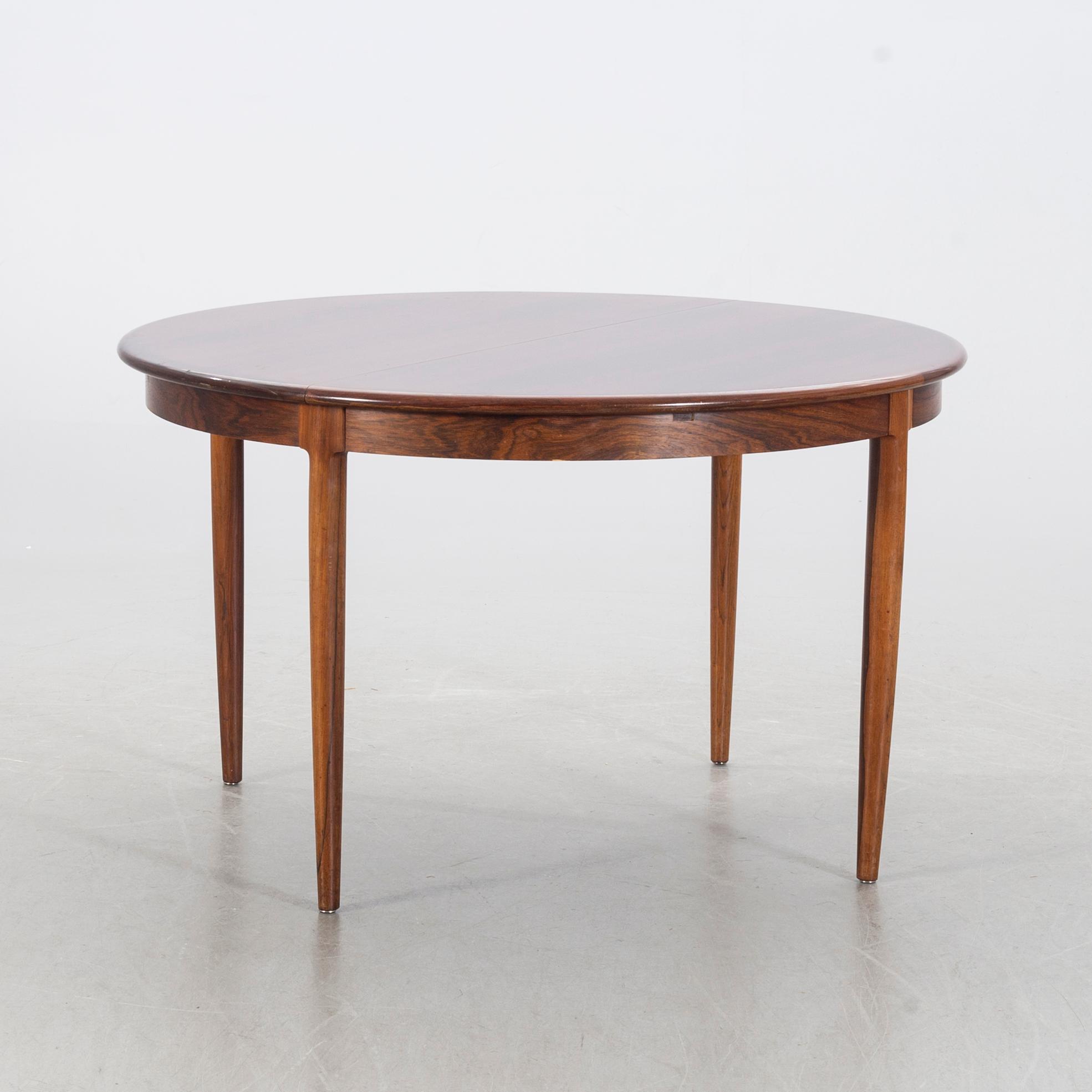 MÖLLER MODELS, matbord, palisander, 1960-tal, Cites-intyg medföljer.