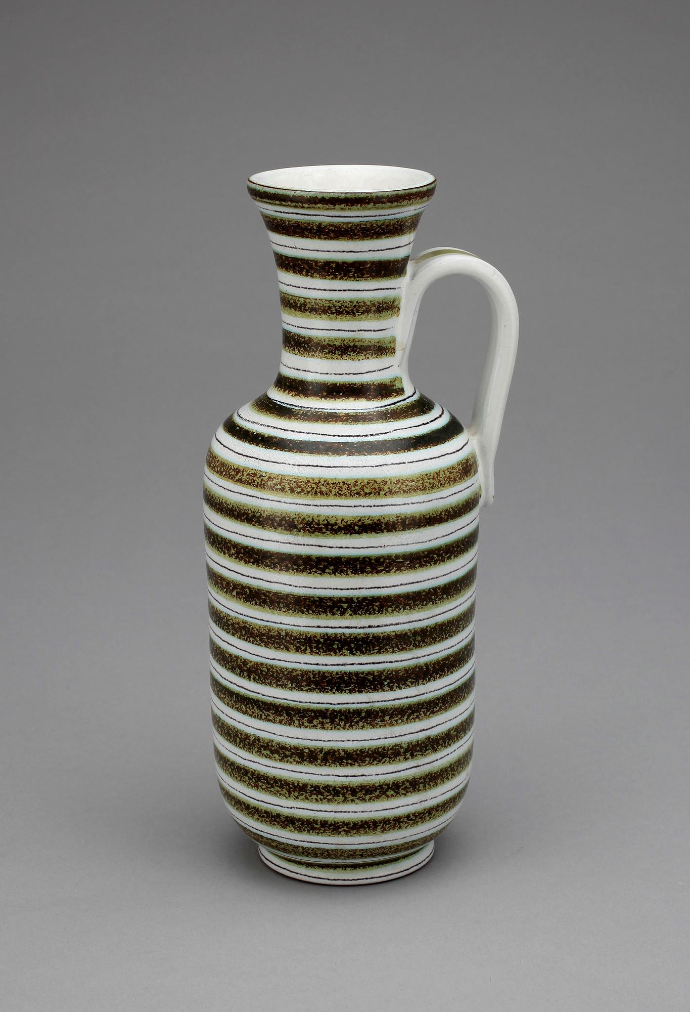 VAS, fajans, Stig Lindberg, Gustavsberg. 1950-tal.