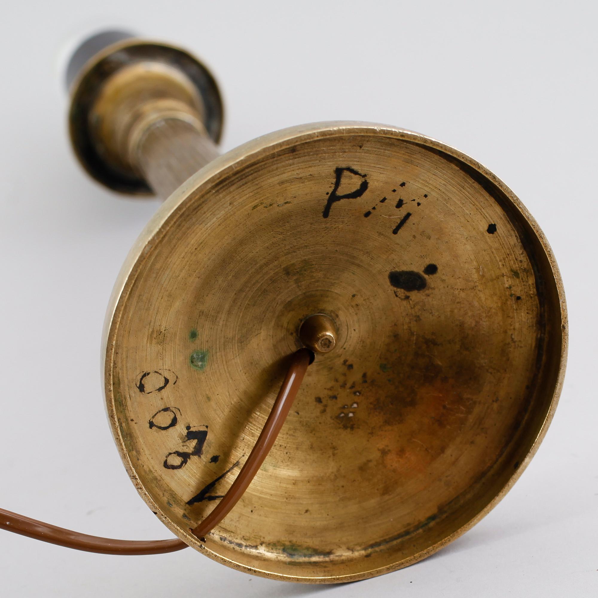 BORDSLAMPA, empirestil, 1800-talets andra hälft.