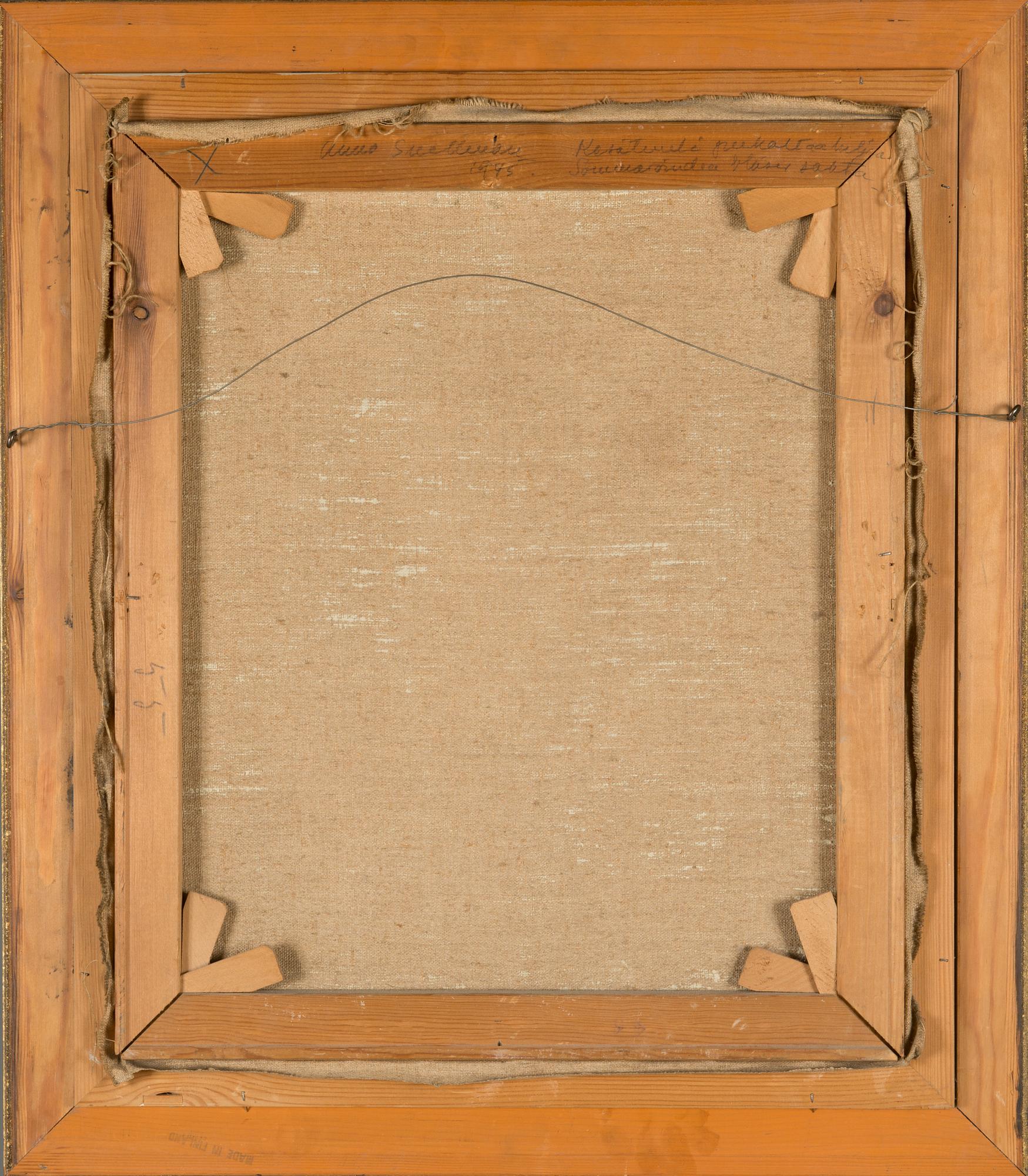 Anna Snellman, oil on canvas, signed and dated 1945.