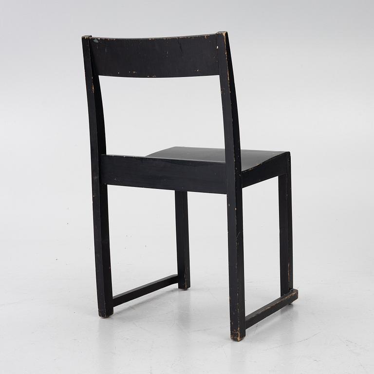 Sven Markelius, ‘Orkesterstolen’, 6 chairs, mid-20th century.