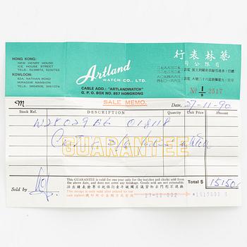 Cartier, Panthère, armbandsur, 21,5 x 21,5 (30) mm.