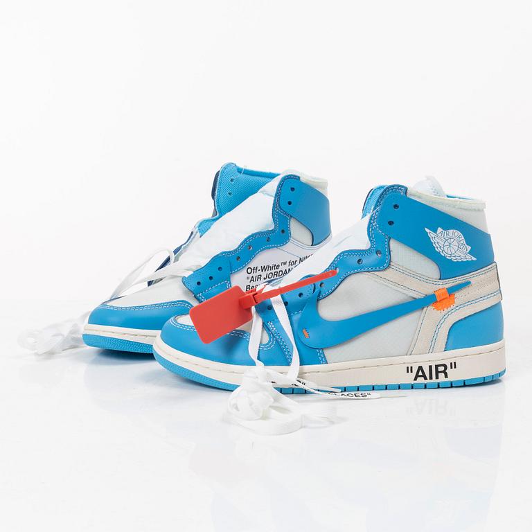 Nike X Off White, Air Jordan X Off White NRG, sneakers, storlek eur 42,5 / Us 9.