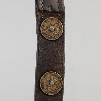 A first half of the 20th century dog collar.