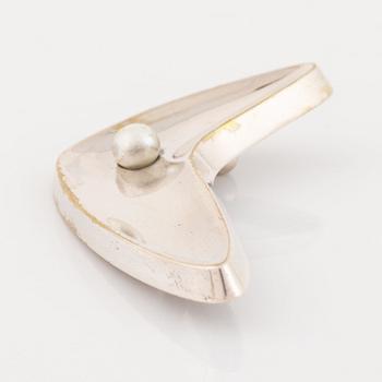Silver and pearl brooch, Gustaf Dahlgren & Co, Axelsson,