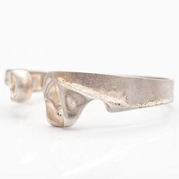 BJÖRN WECKSTRÖM, RING "Verho" och ARMBAND "Apollo", sterling silver. Lapponia 1973 och 1986.