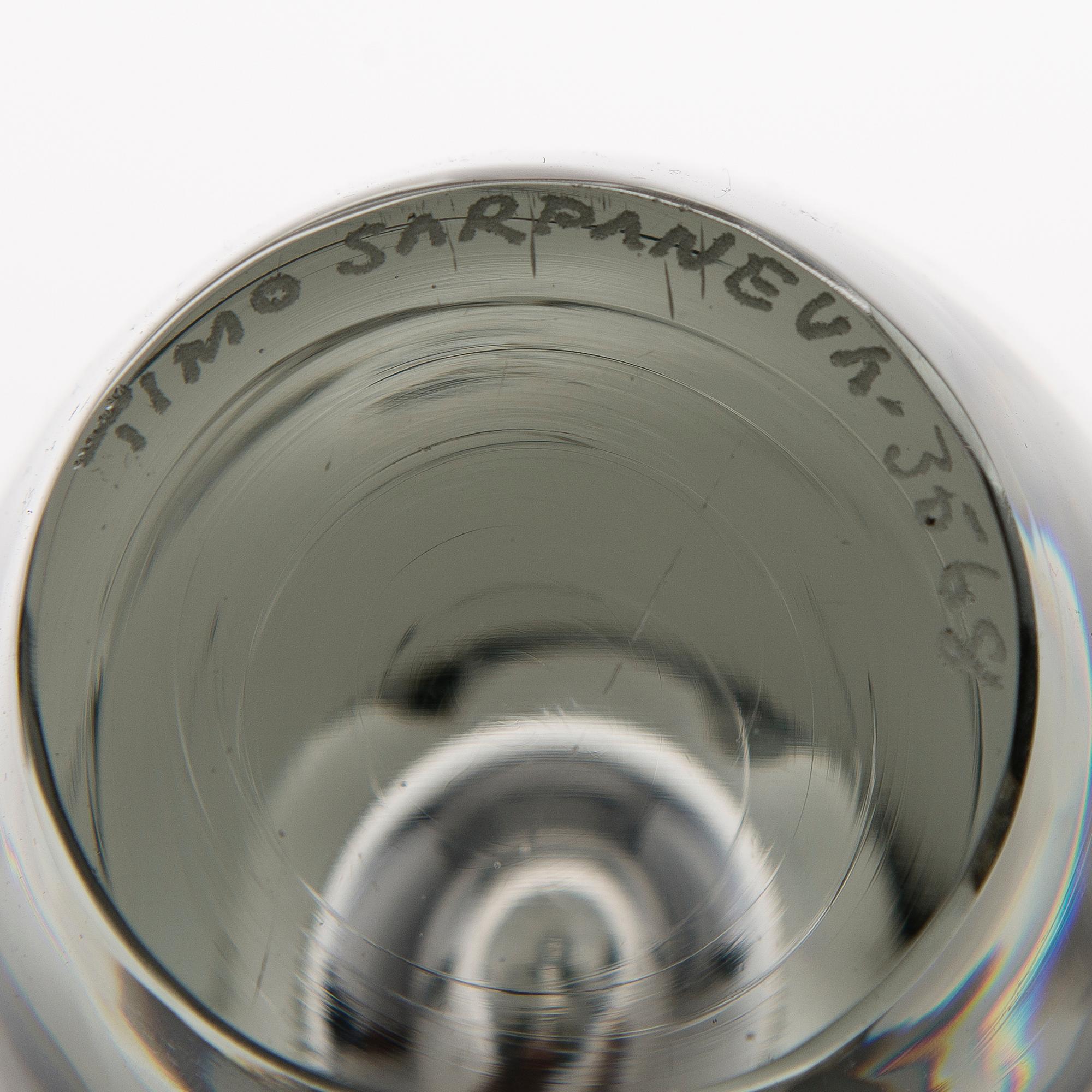 TIMO SARPANEVA, MALJAKKO, "Orkidea", signeerattuTimo Sarpaneva 3568.