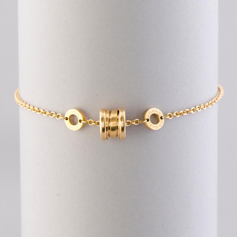 ARMBAND, Bulgari, 18K guld. Italien.