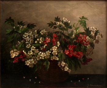 YELVA VERMEHREN, olja på duk, sign.