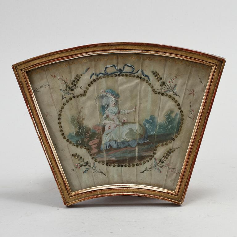 SIDENMÅLERI, sannolikt 1700-tal.