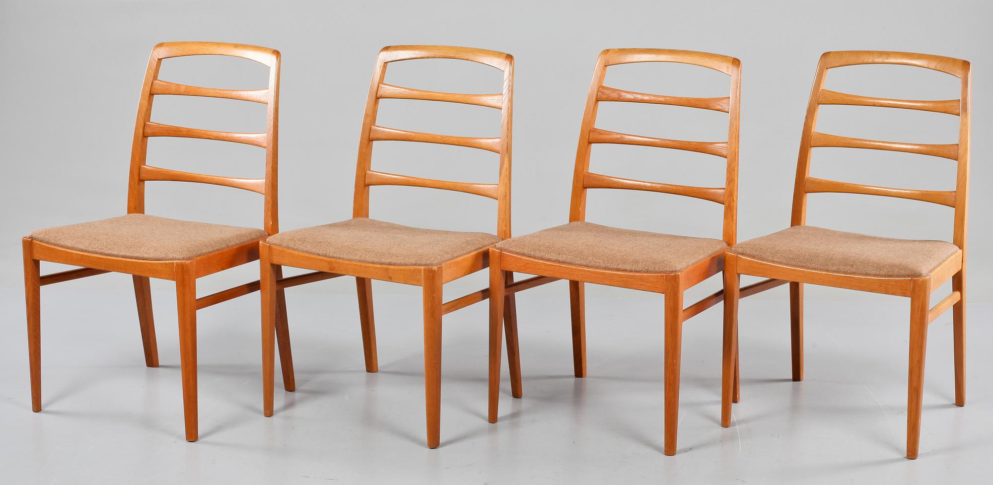 STOLAR, 4 st, Bertil Fridhagen, Bodafors, 1960-tal.