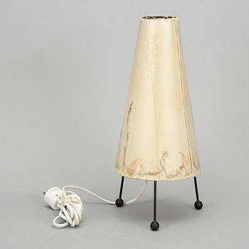 BORDSLAMPA, 1950-60-tal.