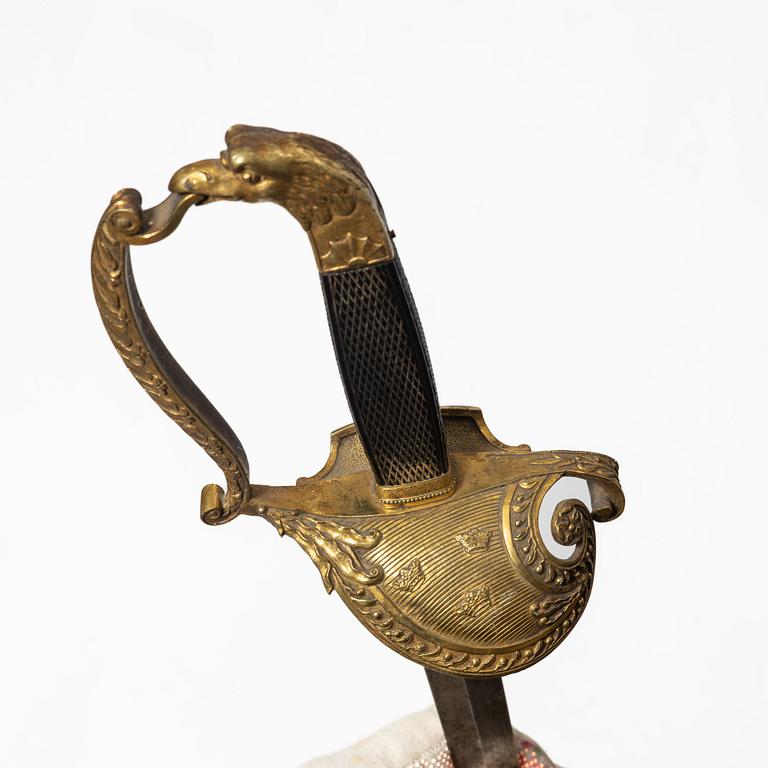 Värja, svensk 1800-talets första hälft.