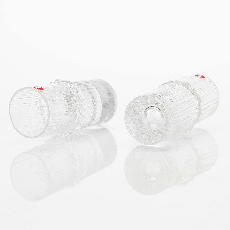 Tapio Wirkkala, snapsilaseja, 6 kpl, "Niva", alkuperäisessä laatikossa. Iittala.