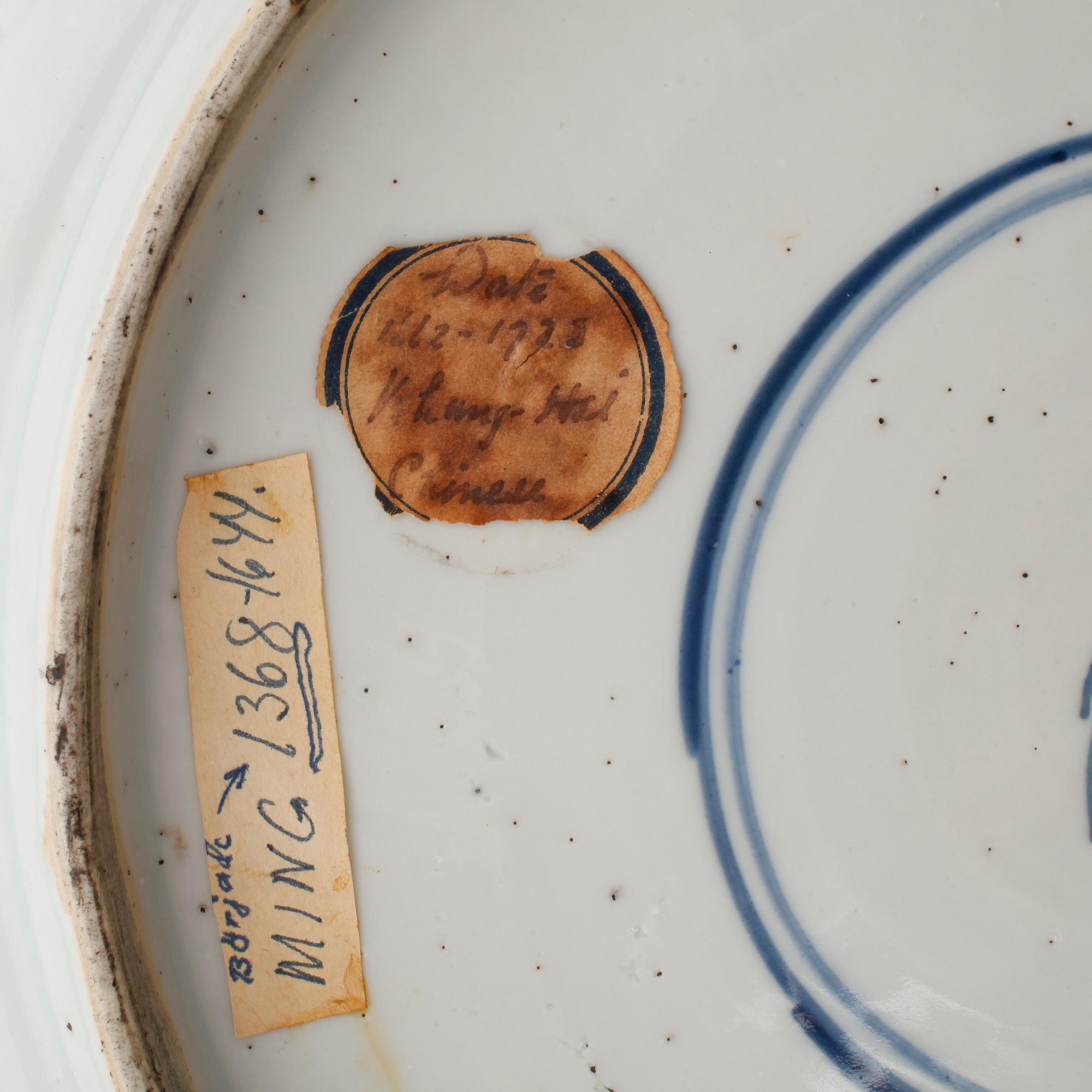 Fat, porslin, Qing dynastin, Kangxi (1662-1722).