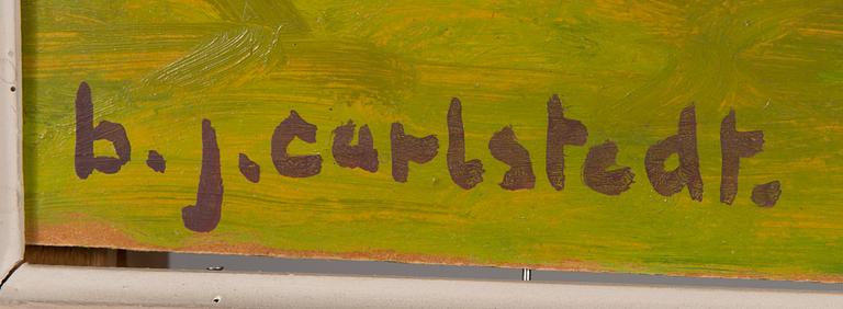 Birger Carlstedt, Still life with flowers.