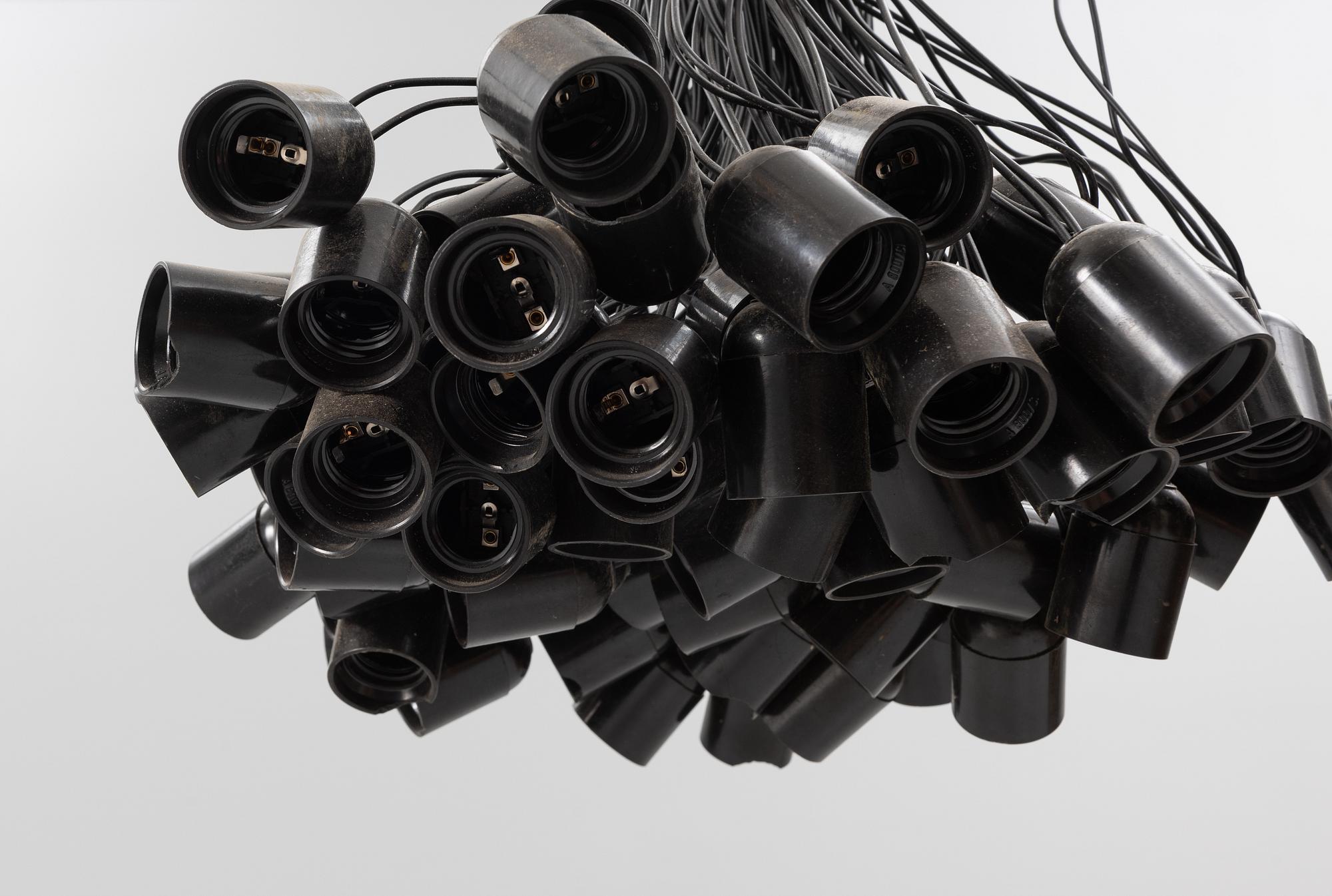 Rody Graumans, taklampa, "85 lamps", Droog Design, Holland, efter 1993, proveniens Lasse Åberg.