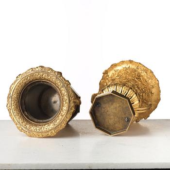 VINKYLARE, ett par, England, 1825-40.