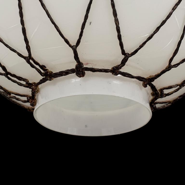 A pair of ceiling lamps first half of the 20th century.