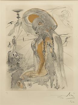Salvador Dalí, "Athene", ur "Mythologie".