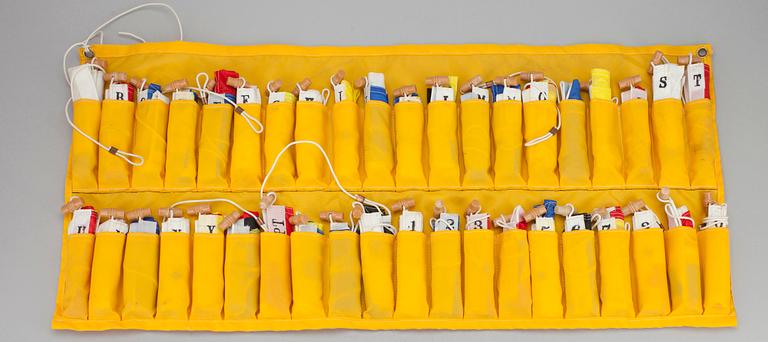 SIGNALFLAGGOR, 40 st, 1900-talets slut.