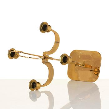 Josef Frank, a rare candelabra model 2663, Firma Svenskt Tenn, Stockholm, 1950s.