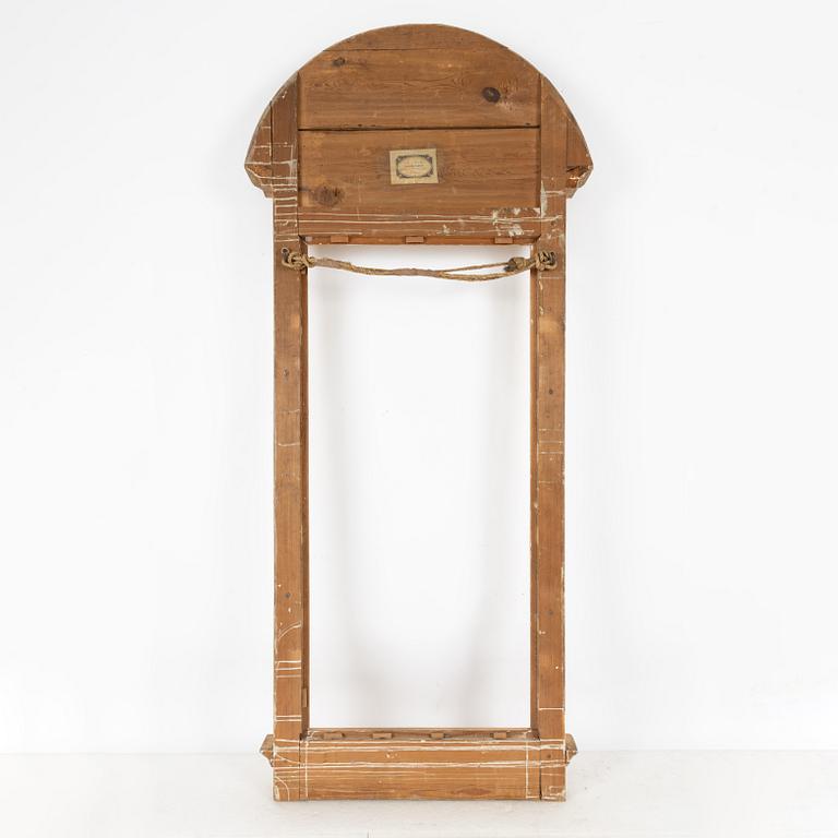 Mirror frame, by Jonas Frisk (mirror manufacturer in Stockholm 1805-1824), Empire.