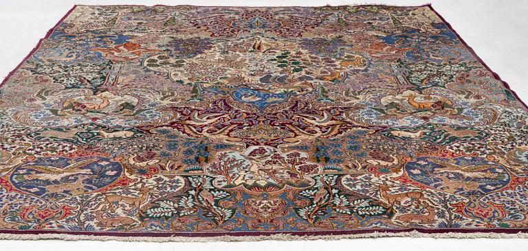 Carpet, Kashmar, 380 x 300 cm.