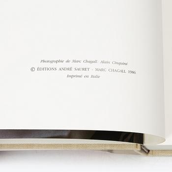 Marc Chagall, böcker, 6 st, "Chagall Lithographe I-VI, 1922-1985", Fernand Mourlot.