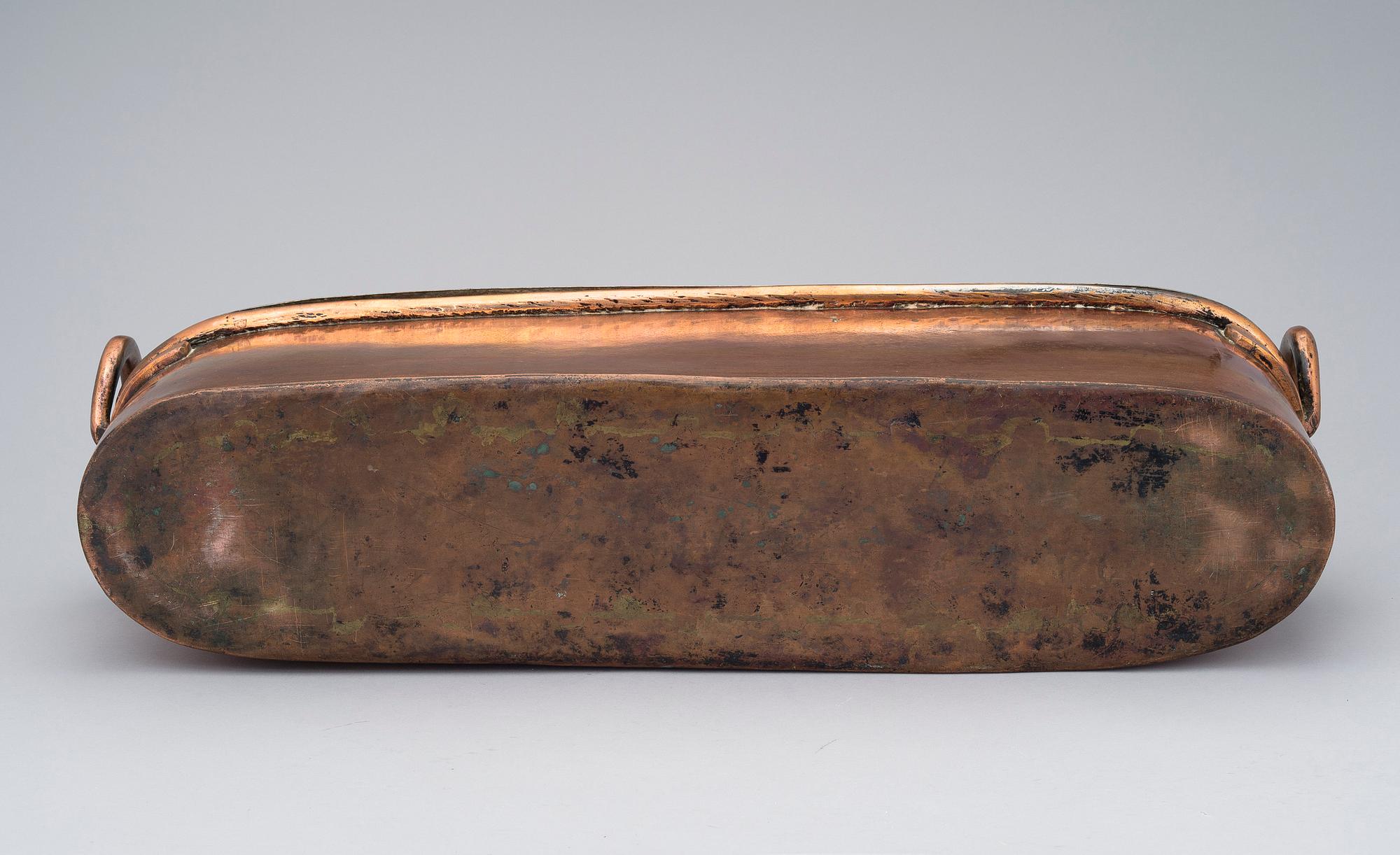 FISKGRYTA, koppar, Ryssland 1800-tal.