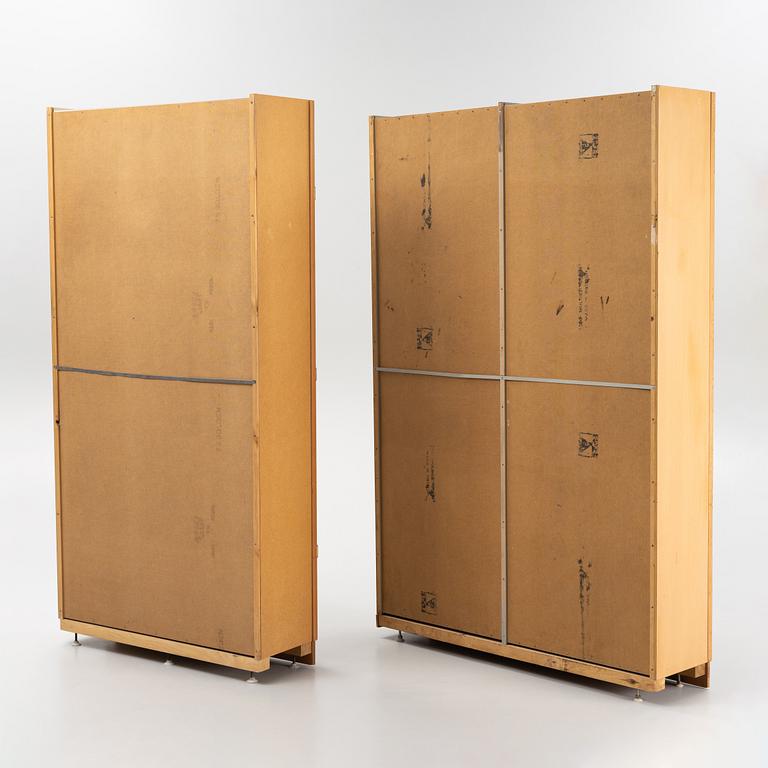 Børge Mogensen & Grethe Meyer, a four-piece book case, 'Boligens Byggeskabe', second half of the 20th century.