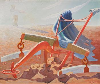 Waldemar Lorentzon, Waldemar Lorentzon, "Luckrad jord".