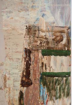 Arvid Pettersen, oil on canvas, diptych, signed verso.