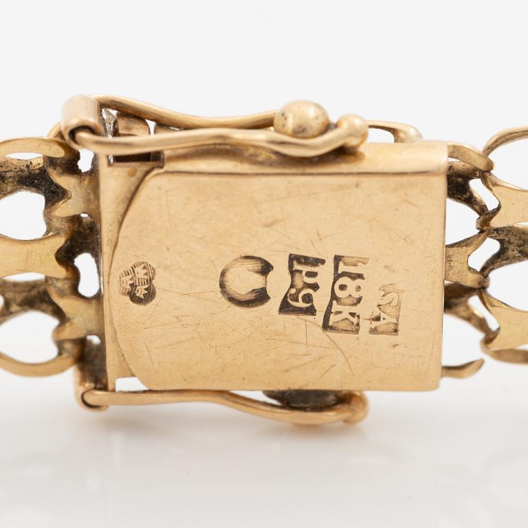Bracelet, x-link, 18K gold.