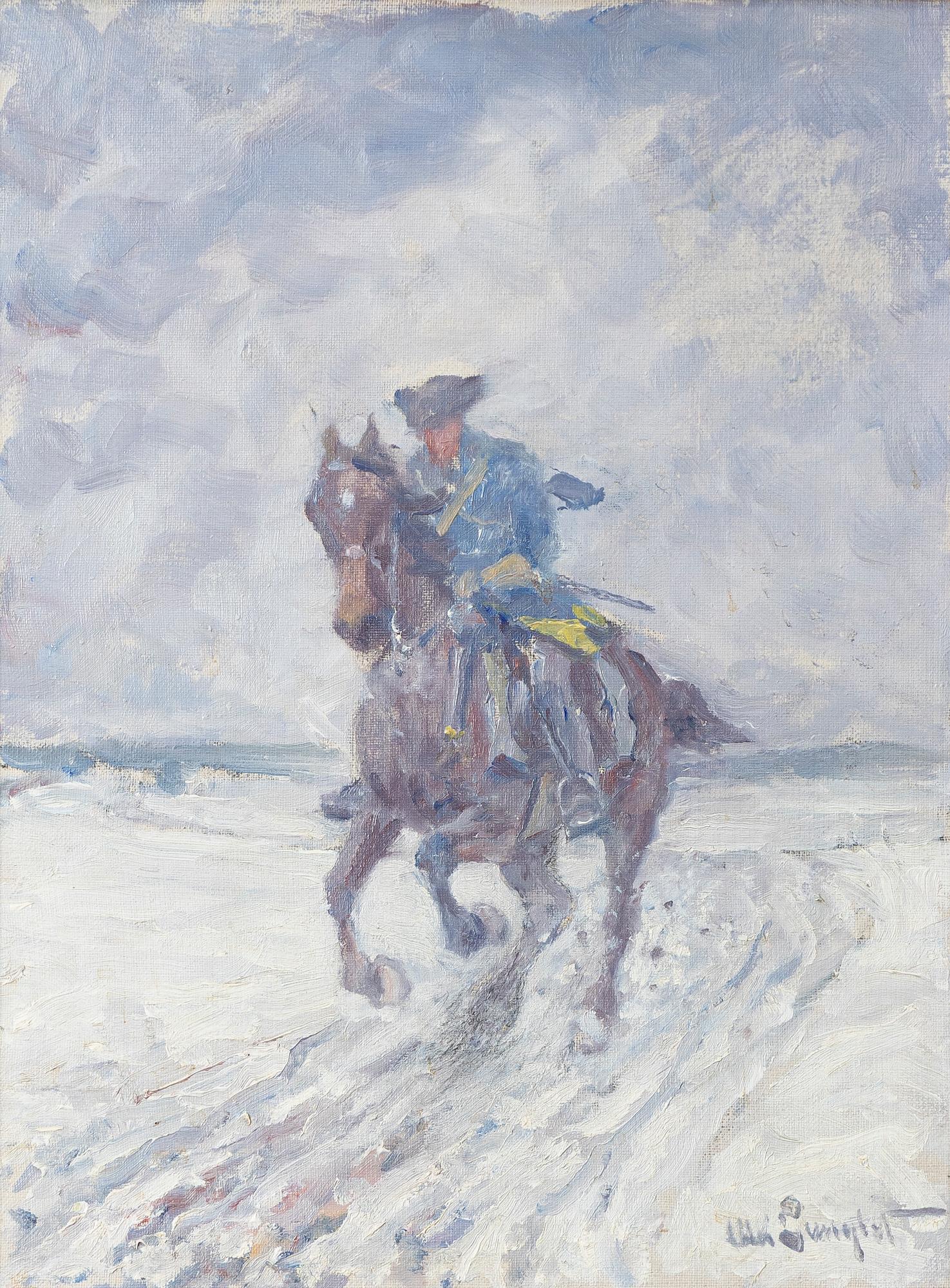 Alexander Langlet, Riding caroline.