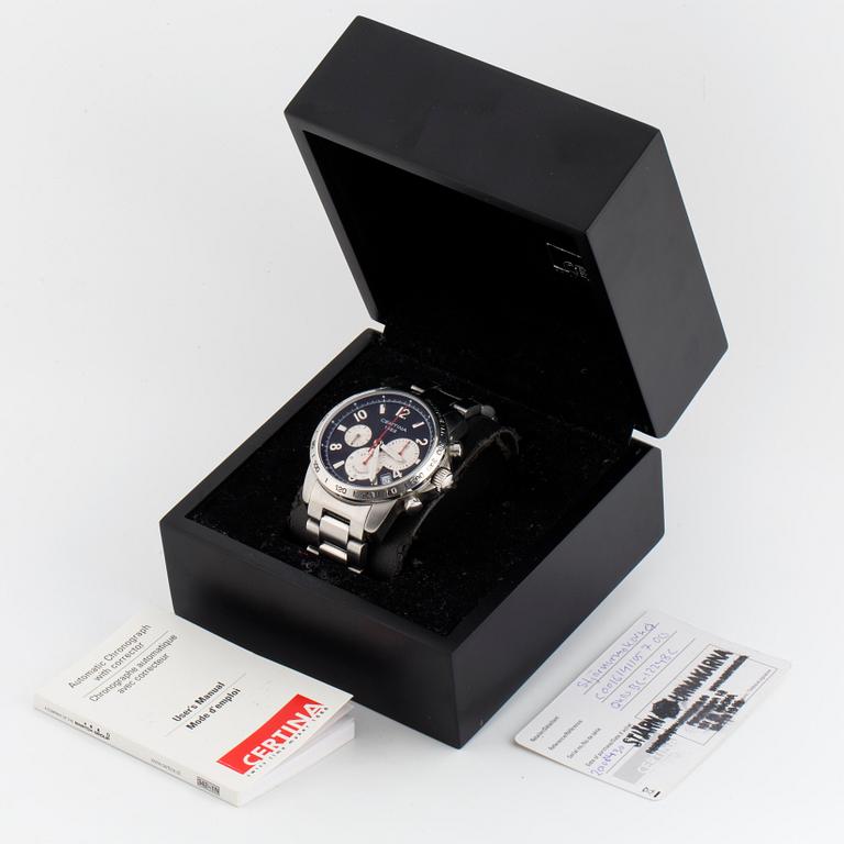 CERTINA, DS Podium, Valgranges, chronograph, wristwatch, 44 mm,