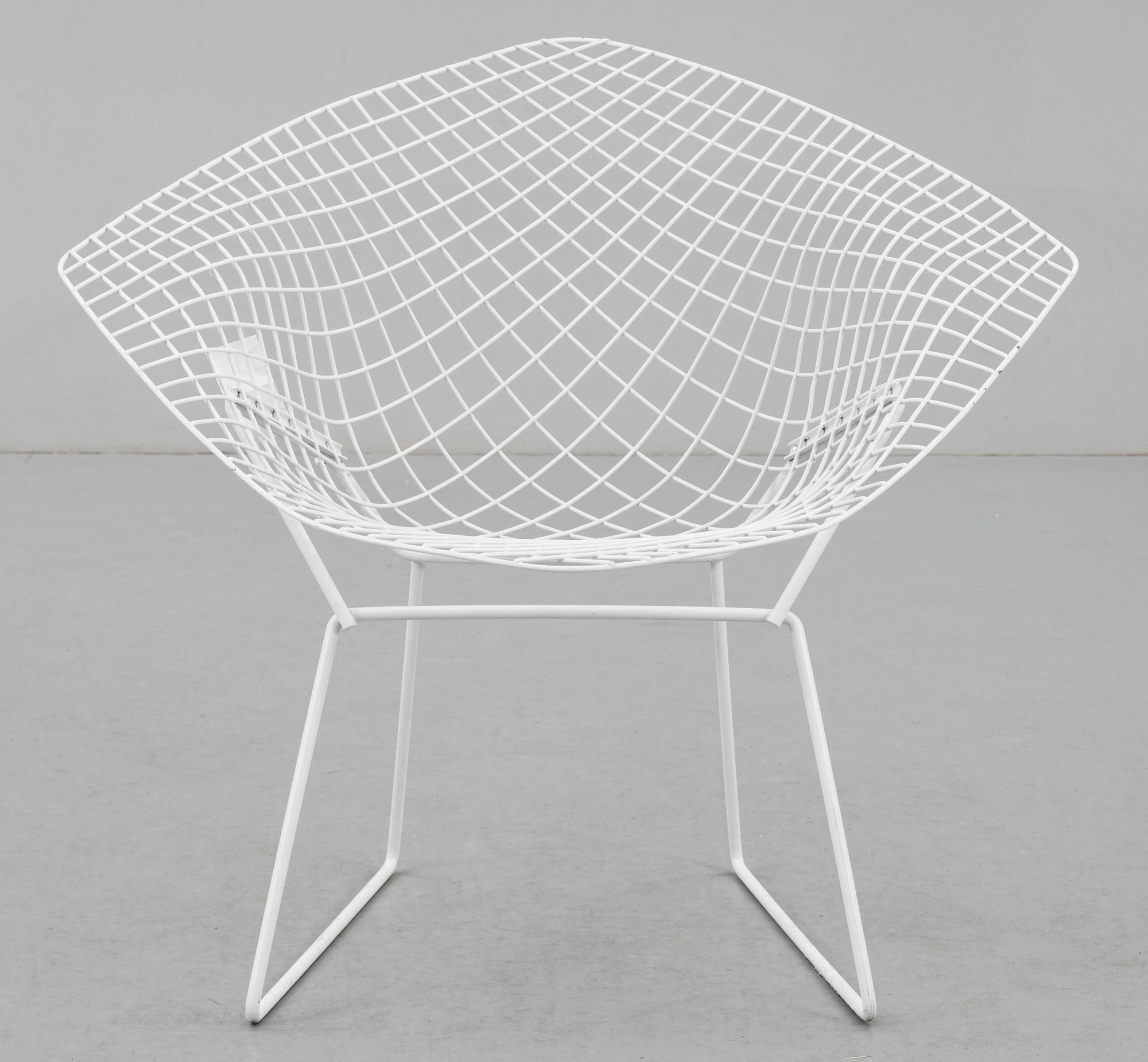 FÅTÖLJ, "Diamond chair", Harry Bertoia, 1960-tal.