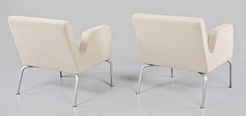 FÅTÖLJER, ett par "Dropp". Design Claesson, Koivisto och Rune, Skandiform, 2000-tal.