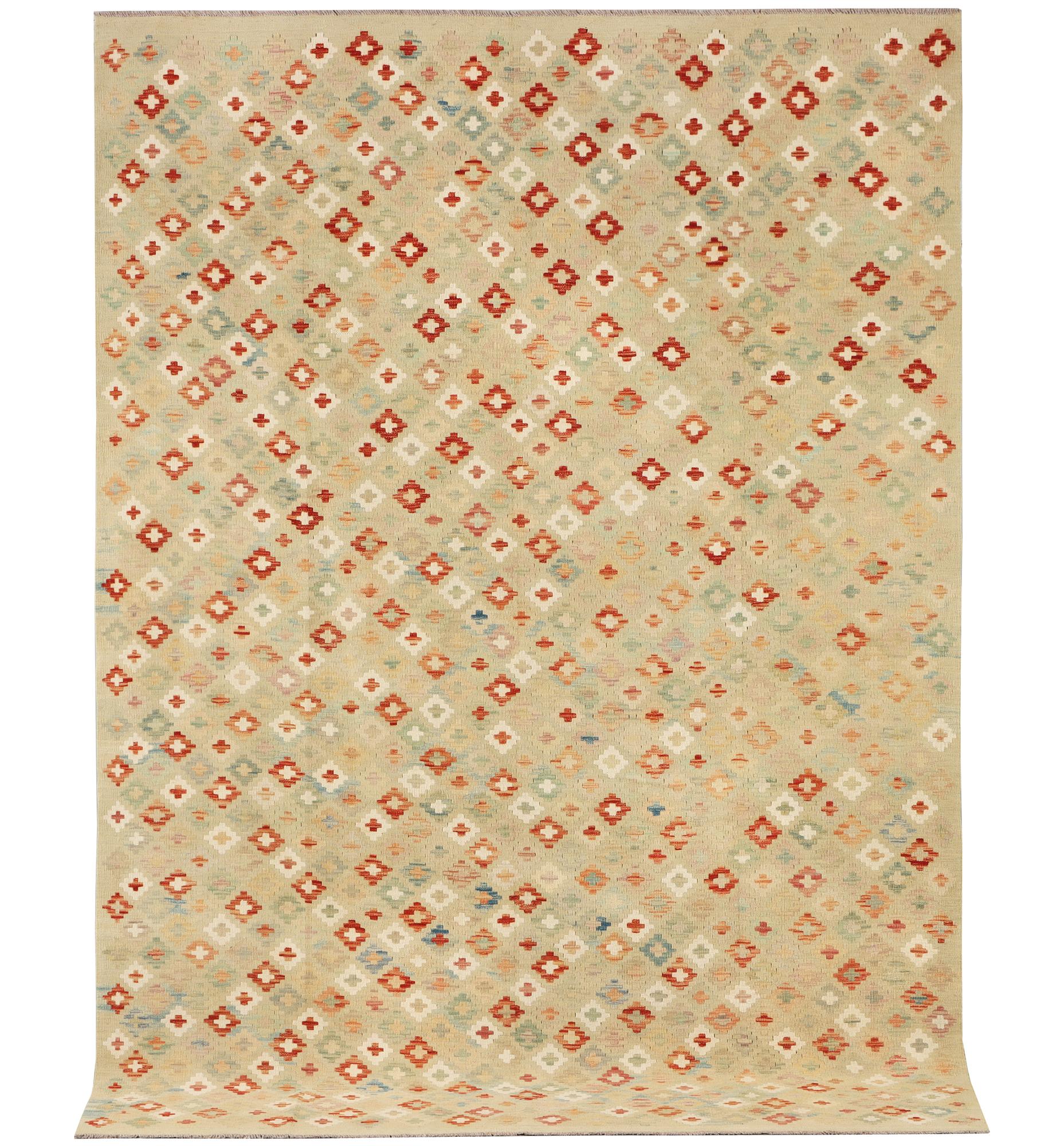 A Kilim carpet, c. 301 x 205 cm.
