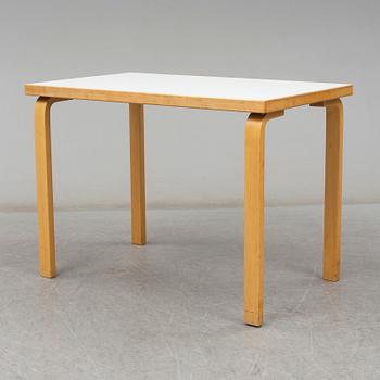 ALVAR AALTO, bord samt 4 stolar modell 69, Artek, 1900-talets slut.