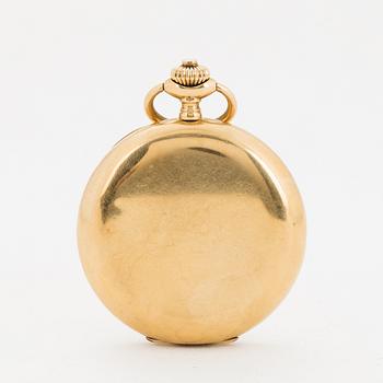 Pocket watch, JCB, hunter, 51 mm.